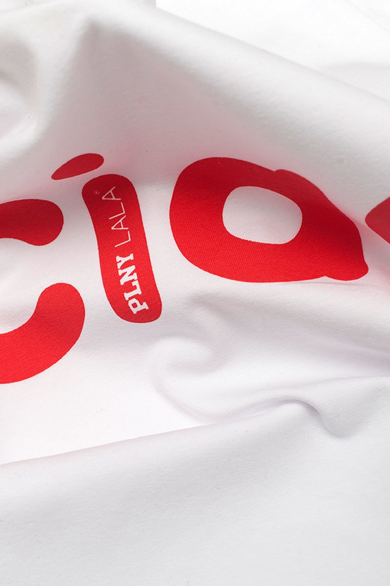 Ciao French Fit White Tee