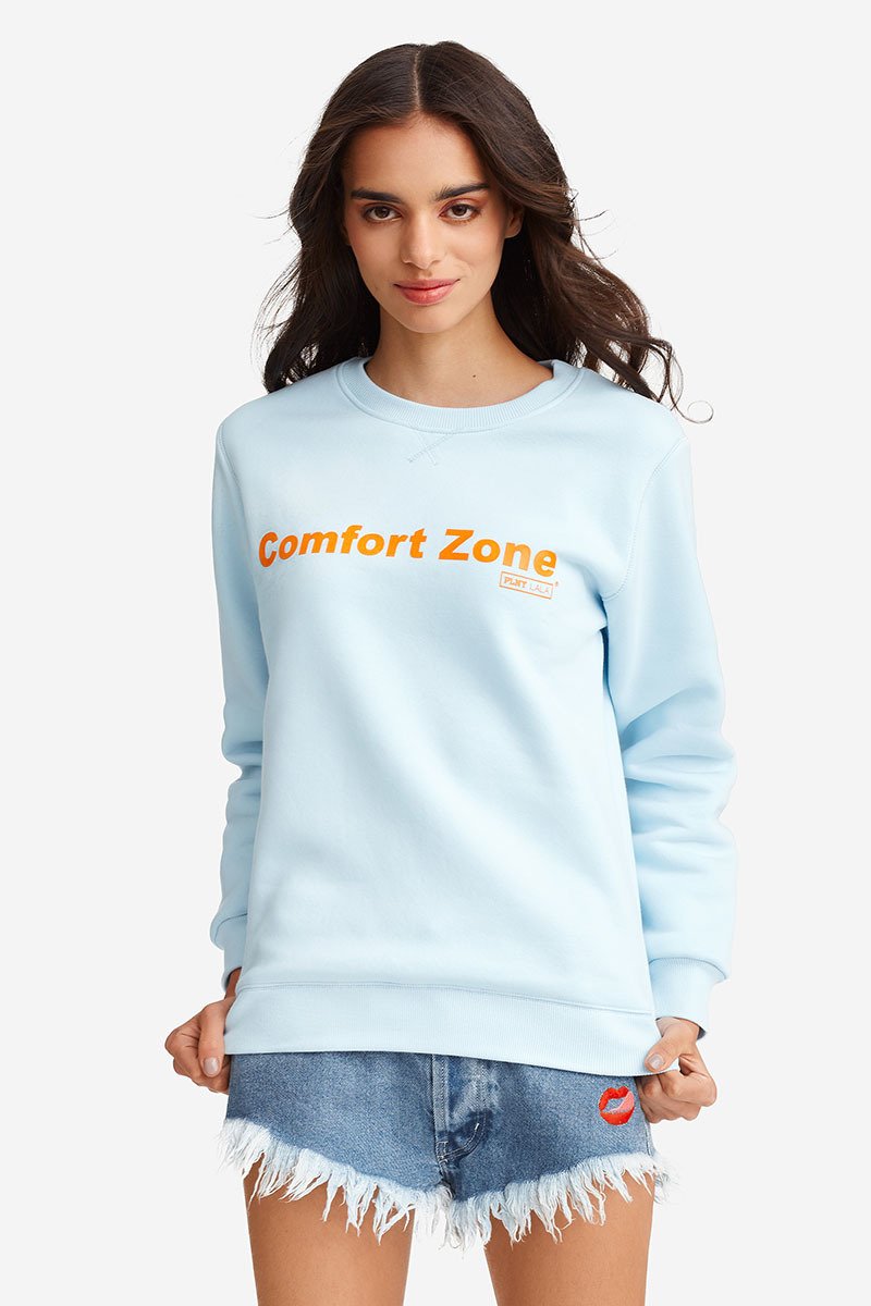 Comfort Zone Regular Sky Blue Sweatshirt