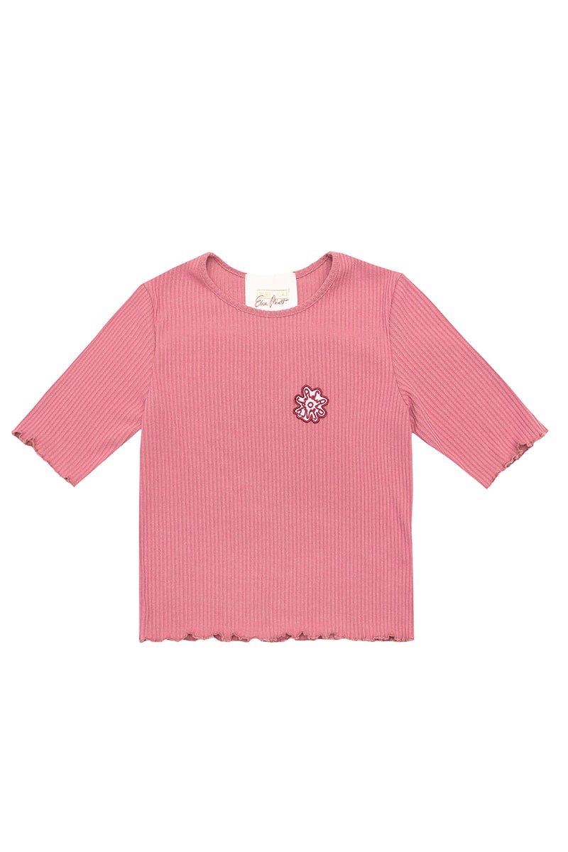 Flower Me  Frill Off Rose Tee