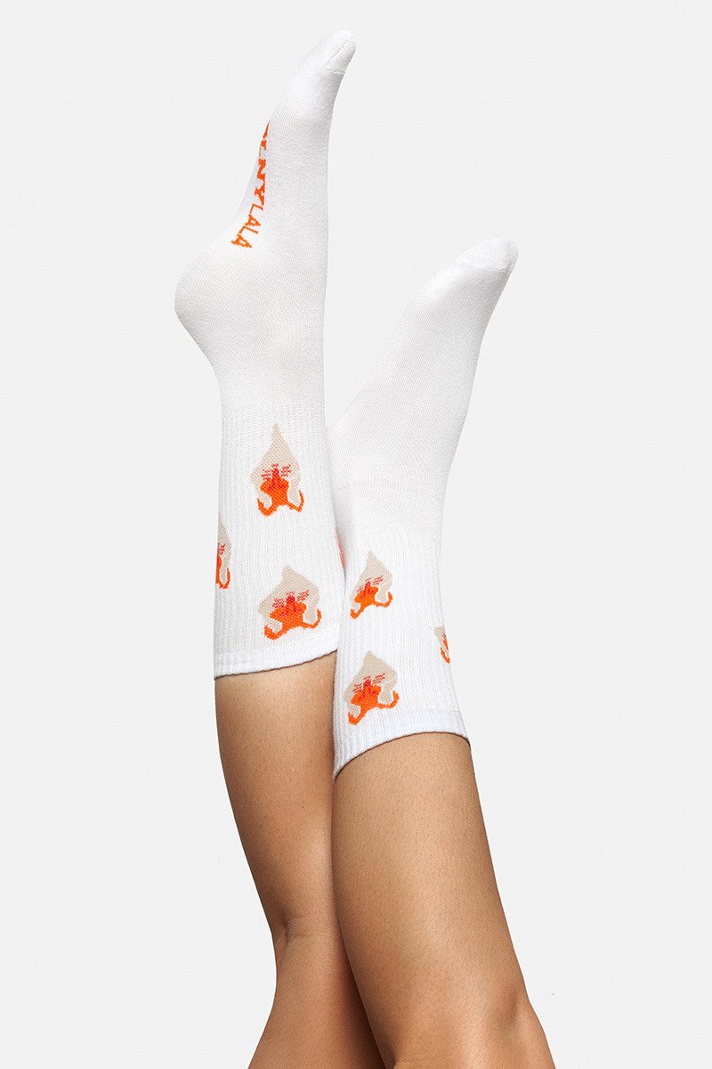 Foxy Classic White Socks