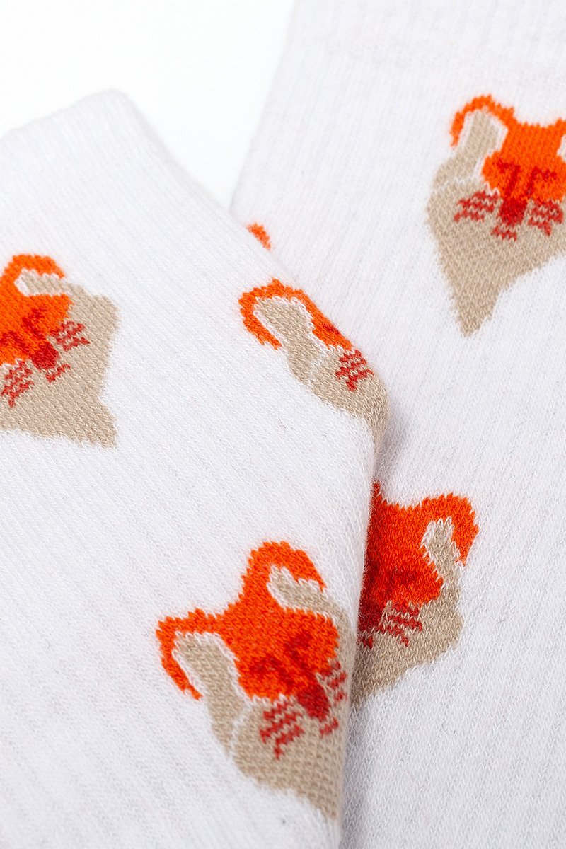 Foxy Classic White Socks