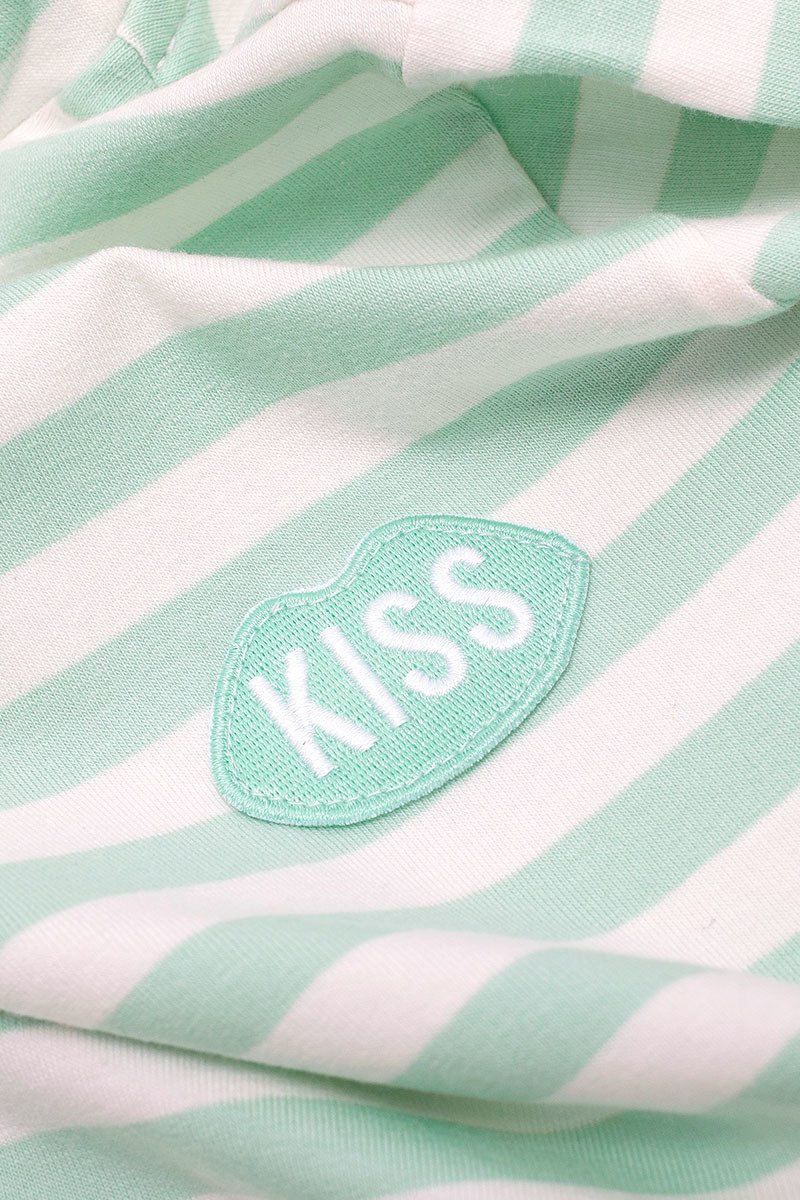 KISS Classic Pistachio Stripes Bodysuit