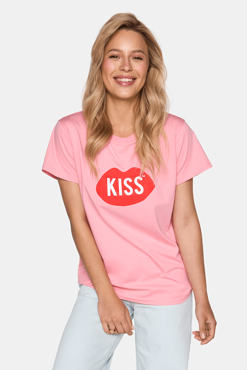 KISS Classic Powder Pink Tee