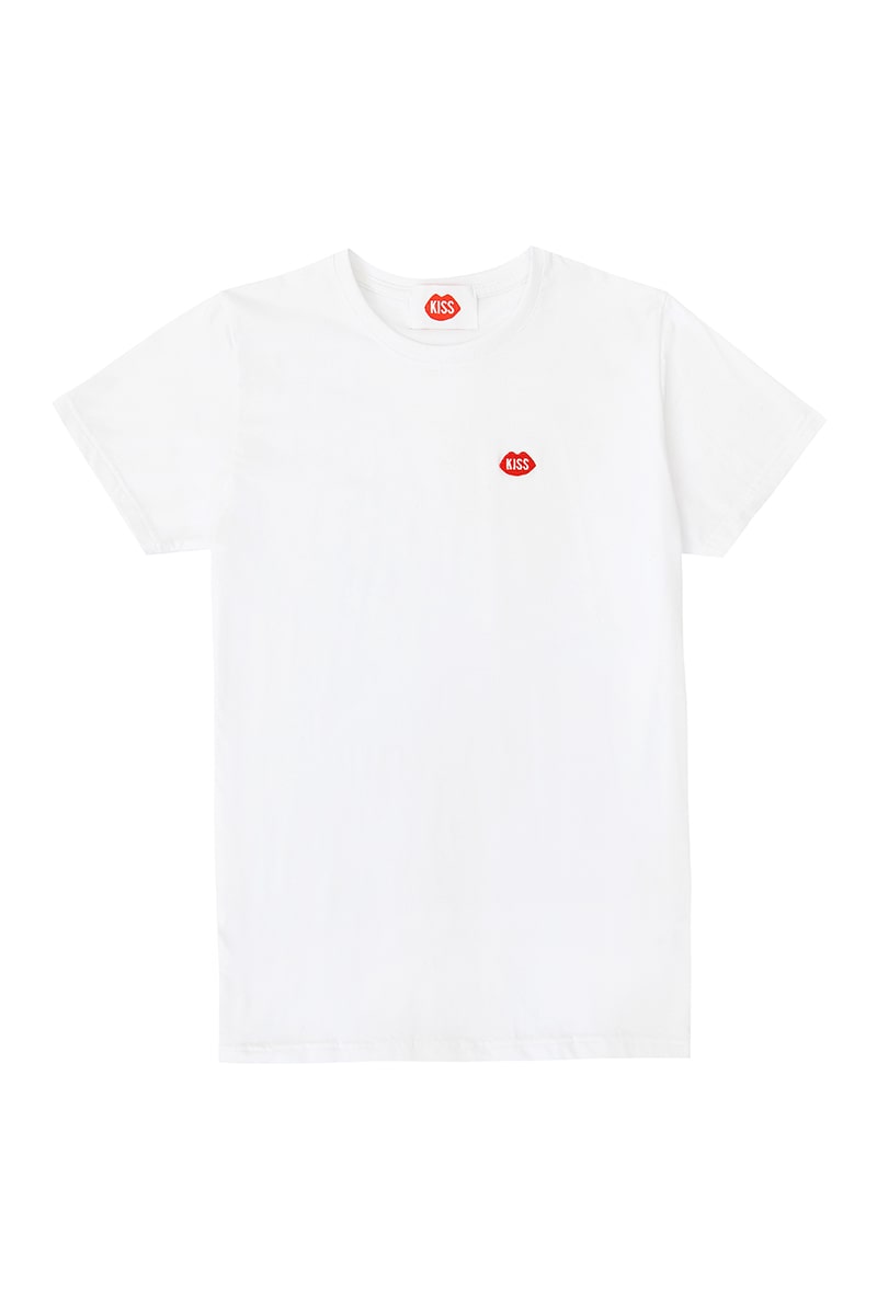 KISS French Fit White/Red Tee