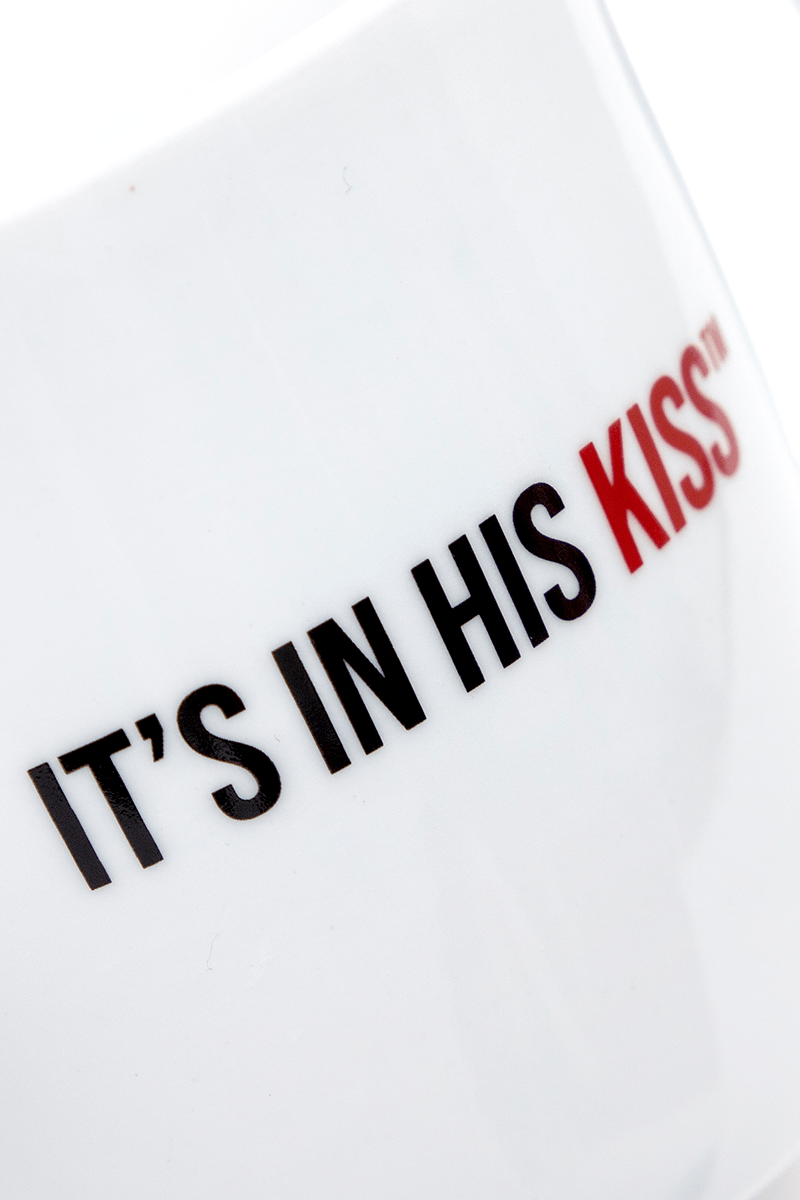 KISS His White Cup