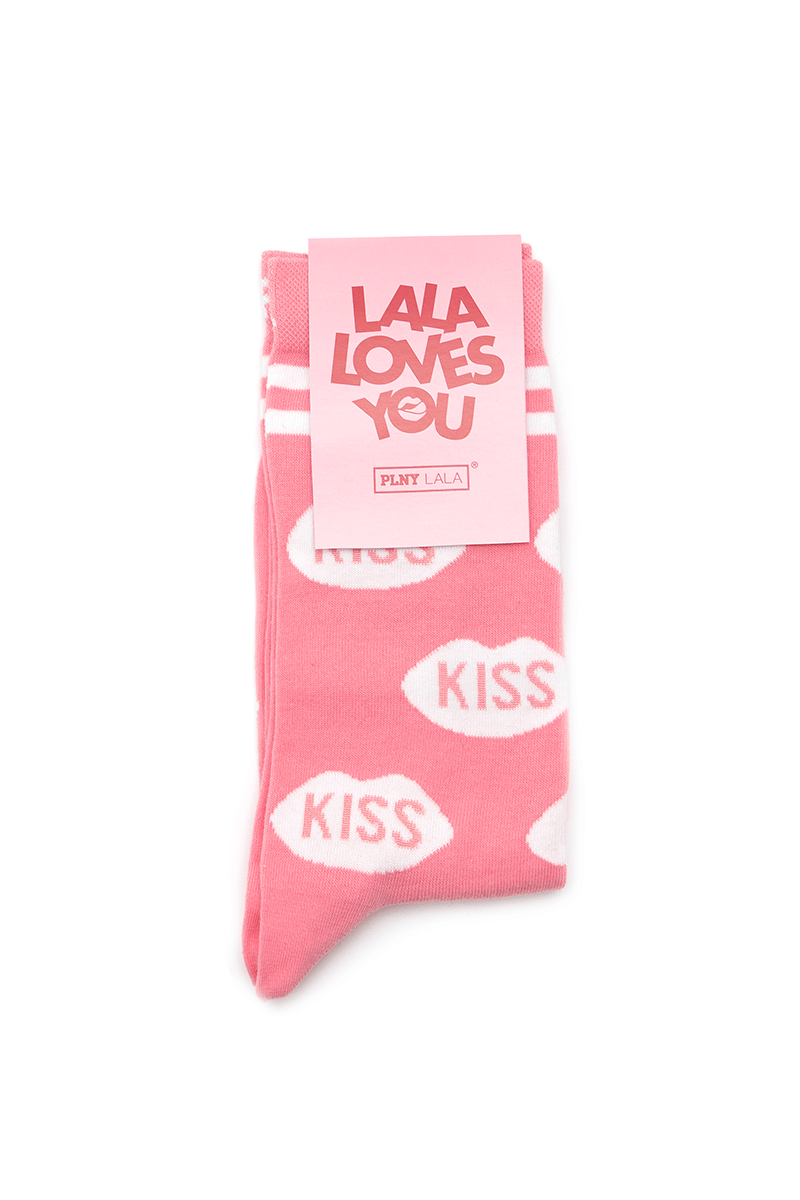 KISS & LIPS Classic Flamingo Socks 