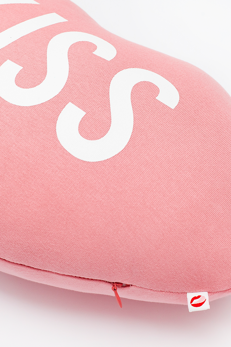 KISS Lips Flamingo Pillow
