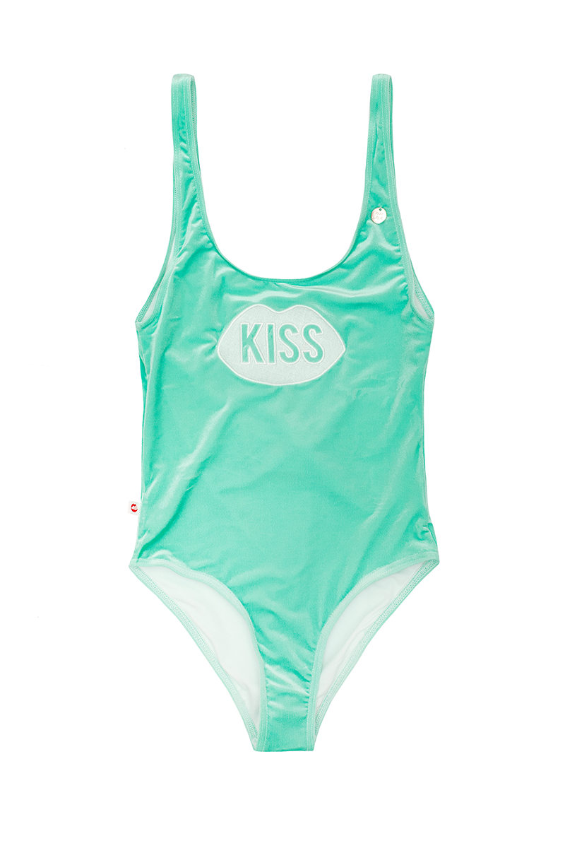 KISS Pamela Apple Green Swimsuit