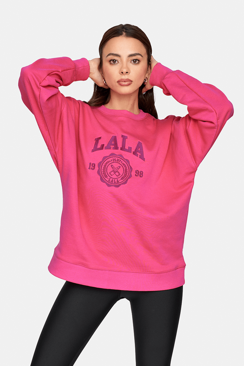 LALA Biggie Very Pink Sweatshirt