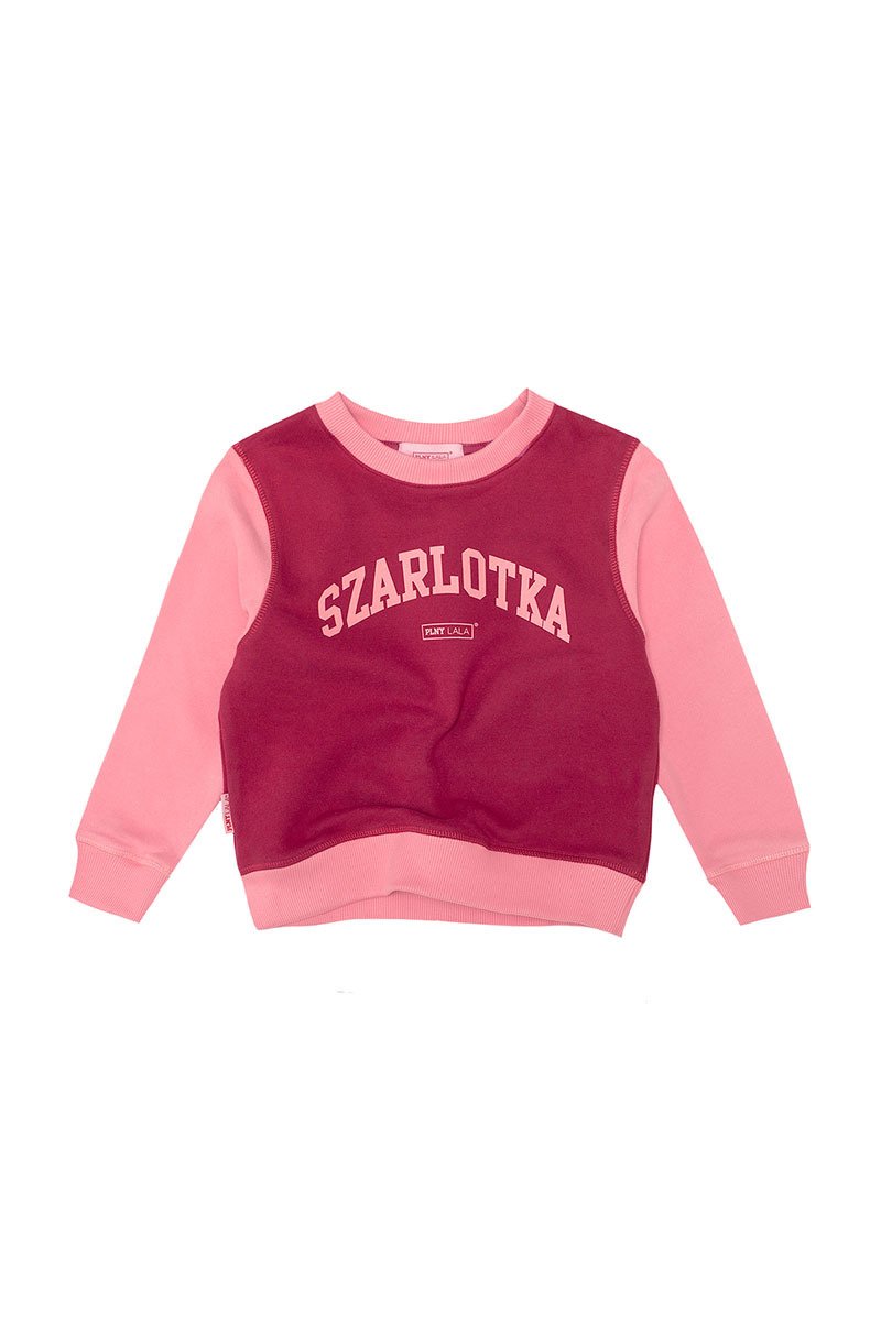 PLNY KIDS Szarlotka Regular Ruby & Blossom Sweatshirt