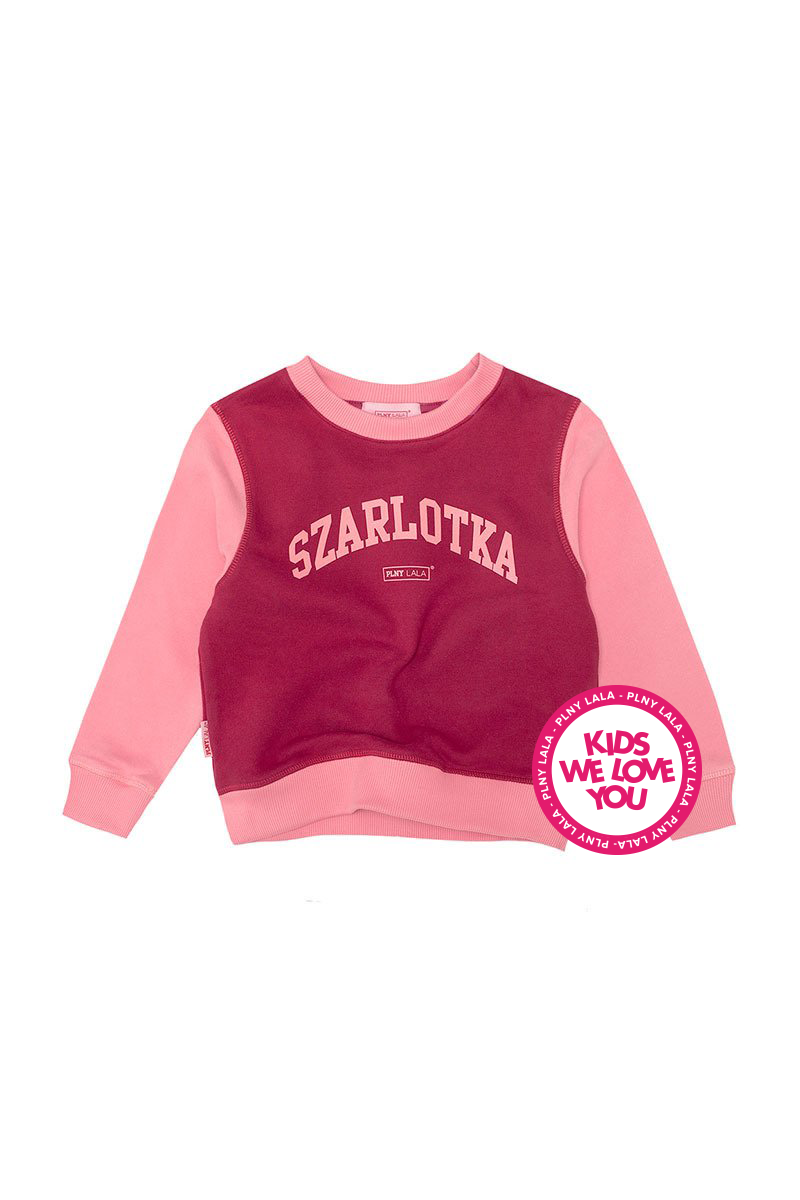 PLNY KIDS Szarlotka Regular Ruby & Blossom Sweatshirt