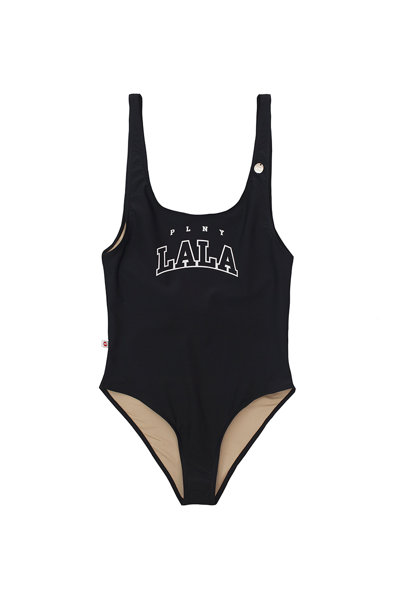 PLNY LALA Pamela Black Swimsuit