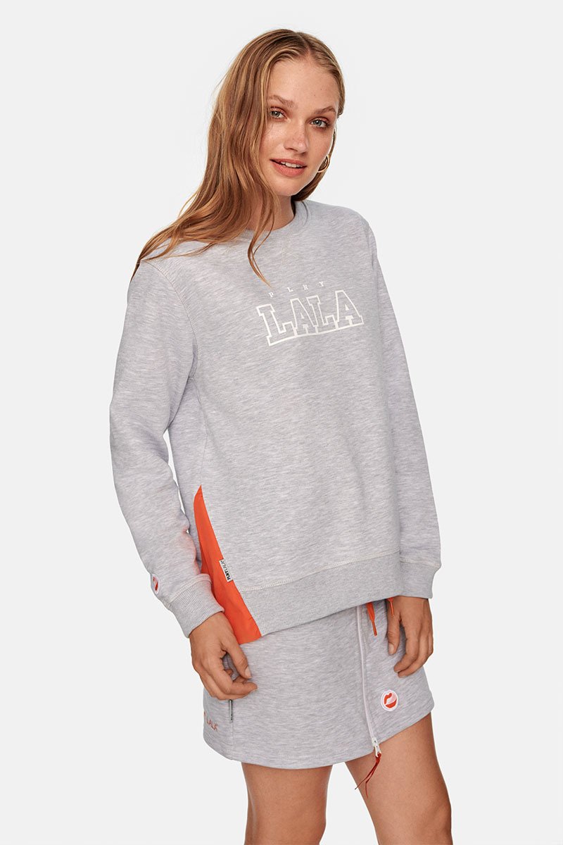PLNY LALA Peak Grey Sweatshirt