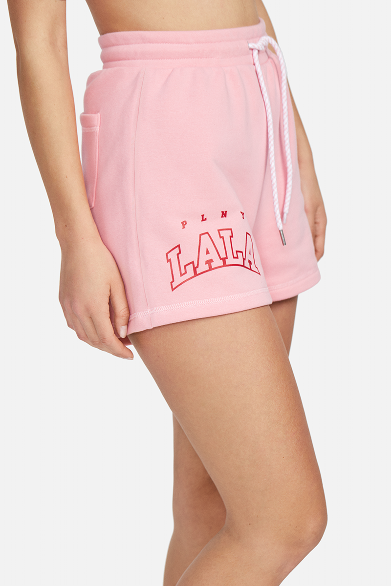 PLNY LALA Sweat Flamingo Shorts