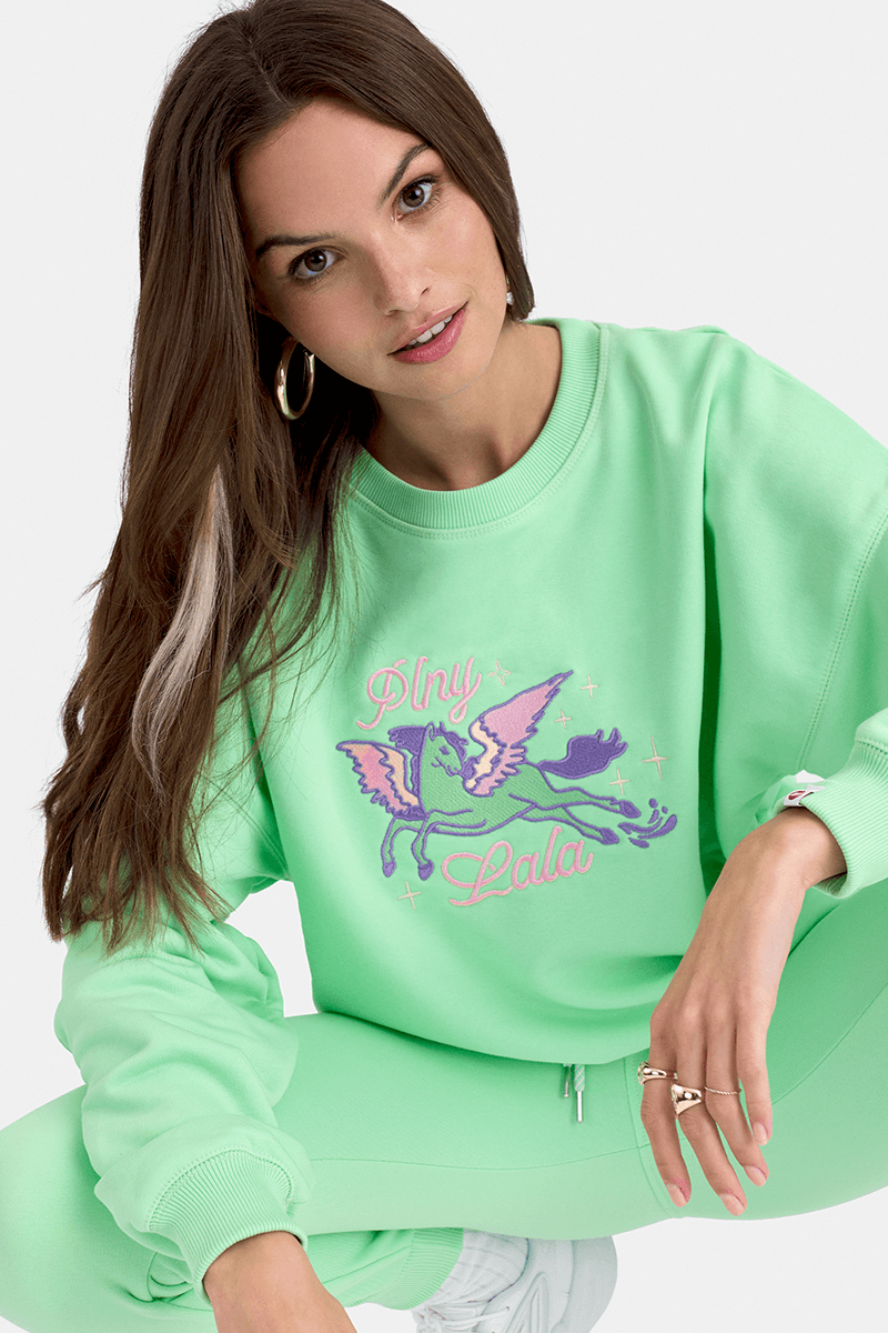 Pegasus Dream Flora Mint Sweatshirt