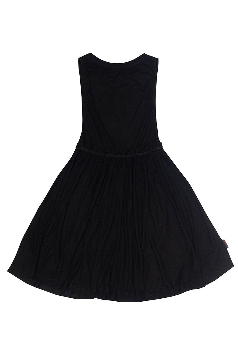 Prosecco Easy Black Mini Dress