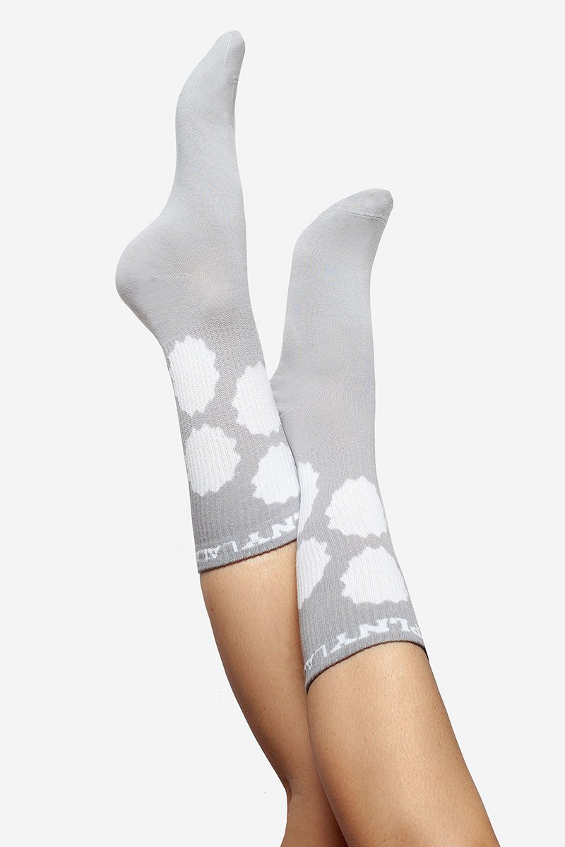 Rosette Classic Grey Socks