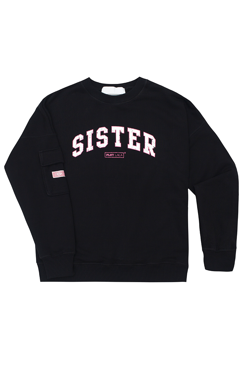 Sister Biggie Black Sweatshirt