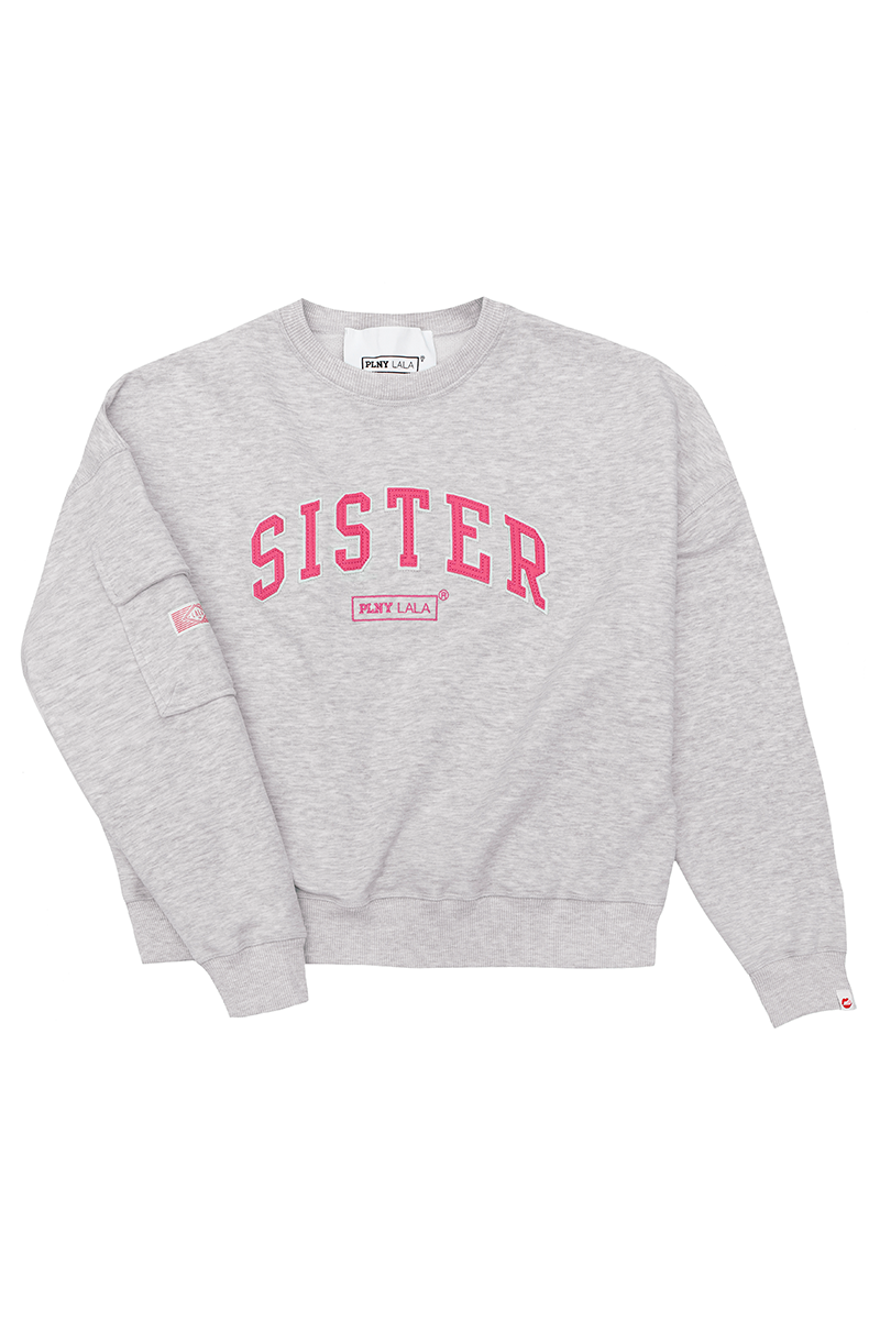 Sister Kansas Light Gray Sweatshirt