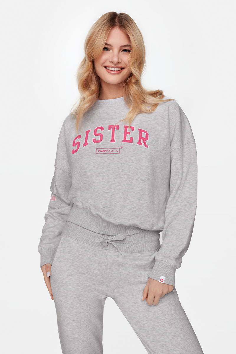 Sister Kansas Light Gray Sweatshirt