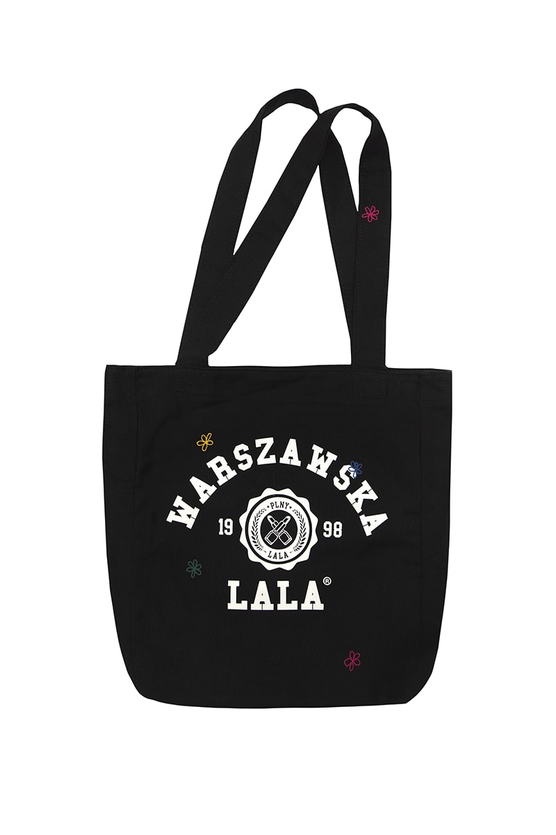 Warszawska LALA Shopping Black Bag