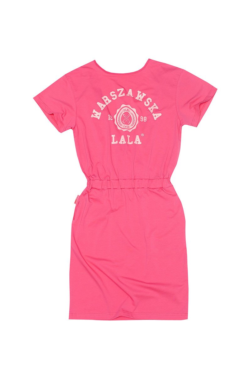 Warszawska LALA V-Back Very Pink Dress